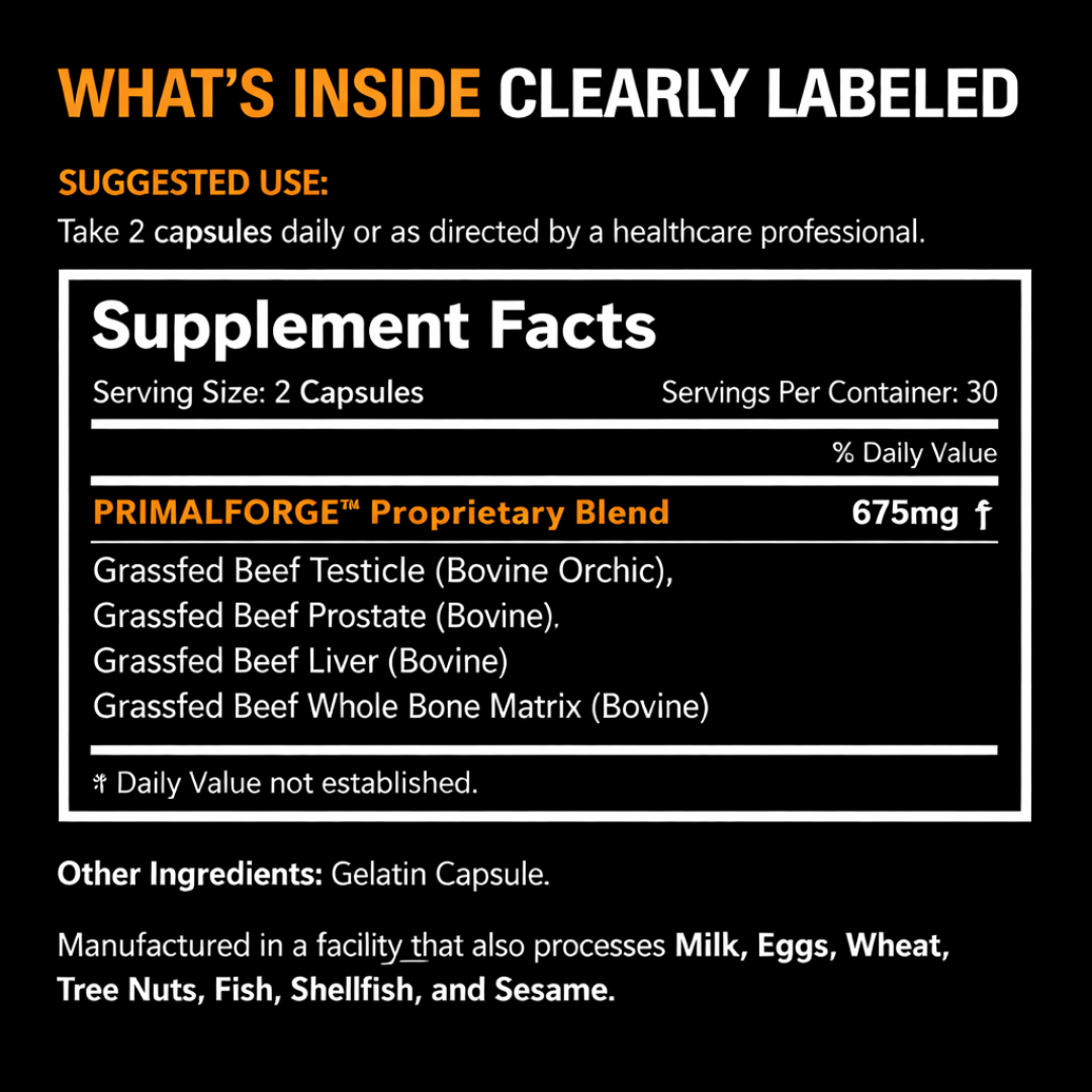 PrimalForge - Beef Organ Complex